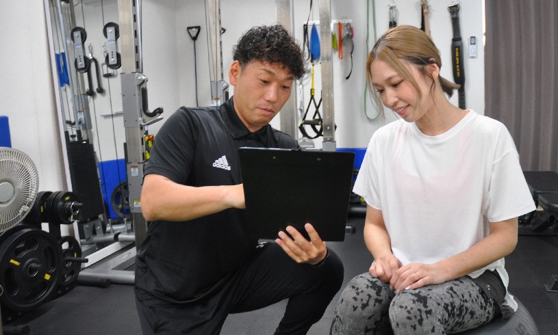 完全マンツーマン指導で、理想のカラダを現実に。